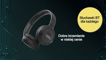 Tanie i z dobrym dźwiękiem - bezprzewodowe słuchawki nauszne JBL Tune 510BT