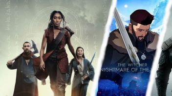 Chronologia seriali Wiedźmin zwizualizowana na obrazku, fan zebrał to do kupy