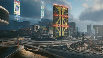 Tajemniczy budynek z Cyberpunka 2077 rozbudza wyobraźnię; czemu jest zamknięty?