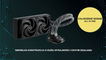 To chłodzenie wodne sprawdzi się nawet przy mocnych procesorach
