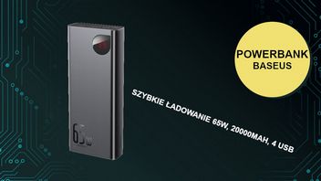 Pada Ci laptop? Podłącz powerbank Baseus Adaman 65W i pracuj dalej