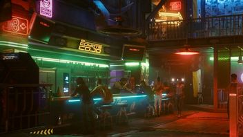 Cała cyberpunkowa ekipa załapała się na sesję w siedzibie CD Projekt Red