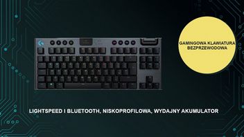 Niskoprofilowa, bezprzewodowa klawiatura dla graczy z grubym portfelem