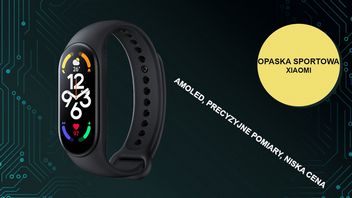 Tania opaska sportowa z ekranem AMOLED i dokładnymi pomiarami