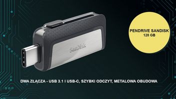 Tego pendrive’a podłączysz do PC i telefonu bez używania przejściówek