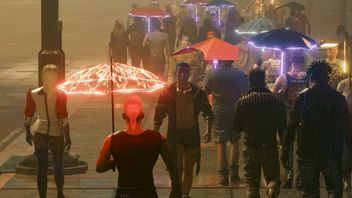 Night City wydaje się puste? Wypełnijcie je tłumami rodem z Blade Runnera
