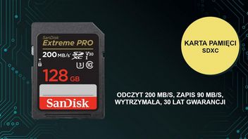 Wydajna karta pamięci SDXC dla profesjonalistów ze świata fotografii i filmu