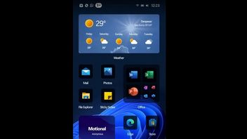 Szkoda, że Windows 11 Mobile nie powstaje, bo mógłby być śliczny