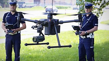 Policja zgubiła drona wartego 200 tysięcy złotych