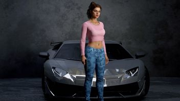 Jak dokładnie wygląda bohaterka GTA 6? Fan stworzył szczegółowy model 3D