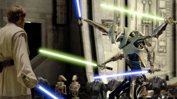 Oryginalny pojedynek Obi-Wana z Grievousem w Zemście Sithów był bardziej makabryczny