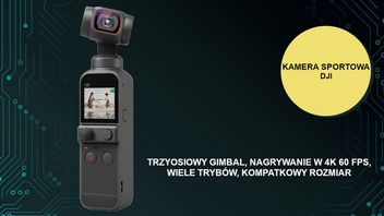 Kieszonkowa kamera z fantastyczną stabilizacją obrazu