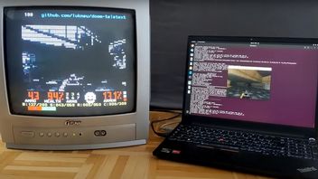 Moder uruchomił Dooma na telegazecie z 1976 roku