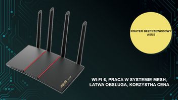 Dobrze oceniany i popularny router Wi-Fi 6 do podstawowych zastosowań i pracy w mesh
