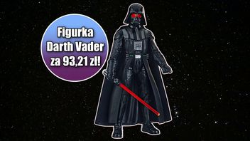 Figurka Dartha Vadera jest teraz w kosmicznej promocji na Amazon.pl. Daj się skusić ciemnej stronie Mocy