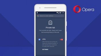 Darmowy VPN w mobilnej przeglądarce Opera