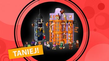 Możesz zostać właścicielem magicznego sklepu Weasleyów; ten rewelacyjny zestaw LEGO znajdziesz w promocji