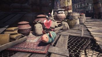 Monster Hunter World - galeria, multiplayer i świnia w premierowym patchu