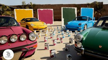 Dopasuj kolor domu do swojego Porsche; najpopularniejsze lakiery są teraz dostępne w postaci farby
