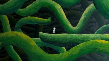 Na potrzeby tej uroczej gry twórca przez 7 lat ręcznie malował obrazy