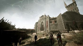 Klimatyczna grafika z Gothic Remake prezentuje życie mieszkańców Starego Obozu
