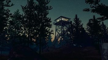 Firewatch - kilkunastominutowy fragment rozgrywki z początku gry