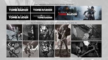 Shadow of the Tomb Raider - wyciekły projekty logo oraz wstępne grafiki koncepcyjne