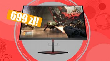 Prześliczny monitor z wysokim odświeżaniem ze znaczną obniżką. Ze świecą takiego szukać!