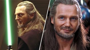 George Lucas wprowadził zakaz związany z używaniem mieczy świetlnych w Mrocznym Widmie. Nie miał wyboru