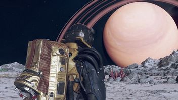Krótka przechadzka po planecie w Starfieldzie skończyła się dla gracza zderzeniem z księżycem