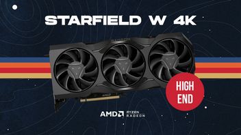 Pomiary wydajności Starfielda w 4K - oto, jak Starfield działa na karcie AMD Radeon RX 7900 XTX