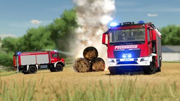 Farming Simulator 22 pozwala zostać strażakiem z darmowym dodatkiem Emergency Pack