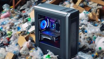 Gracz próbował uratować komputer z dobrymi częściami przed wyrzuceniem do kosza, ale nie wszystko poszło zgodnie z planem