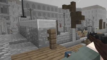 Minecraft zmieniony w drugowojenną strzelankę to esencja chaosu. „Wygląda jak stare Call of Duty”