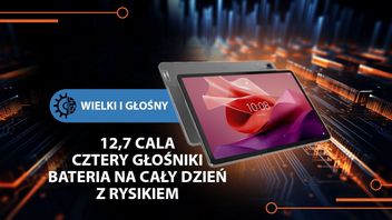 Tablet z ekranem wielkim jak w laptopie i jeszcze lepszymi głośnikami