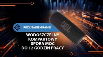 Głośnik Bluetooth o mocnym i przyjemnym brzmieniu, któremu niestraszna jest woda i kurz