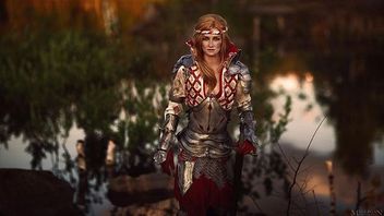 Najlepsze cosplaye - Saskia z gry Wiedźmin 2