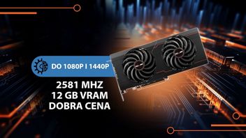 Wydajna, a dzięki 12 GB pamięci przyszłościowa karta graficzna do Full HD, a nawet WQHD