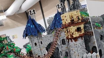 Ta gigantyczna kryjówka piratów z LEGO kosztowała ponad 100 tys. złotych. Rozmiar projektu powala