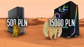 PC za 500 zł vs komputer do gier za 15000 zł - takie porównania nabierają sensu
