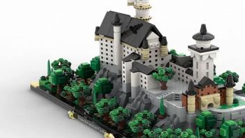 Jeden z najpiękniejszych zamków świata w wersji z klocków LEGO wygląda jeszcze bardziej uroczo