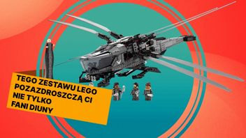 Konkurenci LEGO mogą być tańsi, ale takiego zestawu Ci nie zaoferują. Atreides Royal Ornithopter to prawdziwa gratka nie tylko dla fanów Diuny