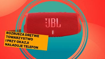 JBL Charge 5 rozkręci nawet najbardziej sztywną imprezę. Teraz ten popularny głośnik kupisz w rekordowej promocji