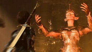 Mały bug w Baldur's Gate 3 odkrył jak wygląda Vlaakith bez boskiej poświaty. Dla graczy to „zombie babcia”