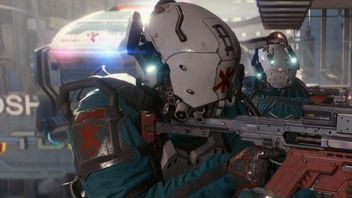 Ten hełm Trauma Team z Cyberpunka 2077 jest tak wiarygodny, że przebija kostiumy z Hollywood. Można go nosić i automatycznie otwierać