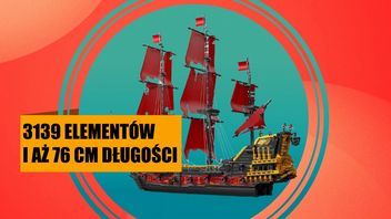 Nawet LEGO blednie w porównaniu z tym gigantycznym modelem statku pirackiego