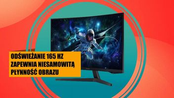 32-calowy monitor Samsunga w promocyjnej cenie. Ten sprzęt uczyni każdą grę lepszą