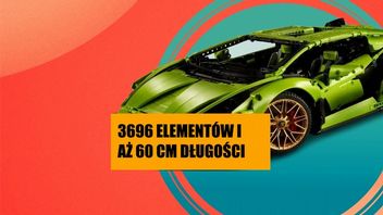Nie musisz brać kredytu, aby kupić sobie sportowy wóz. Wystarczy Ci zestaw LEGO Technic Lamborghini, który również wzbudza zachwyt