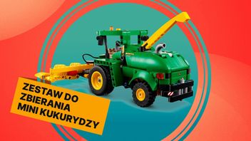 John Deere kombajn do kukurydzy wylądował na pierwszym miejscu mojej listy klocków LEGO do kupienia. Zestaw kusi nie tylko świetnym wykonaniem, ale też niewielką ceną