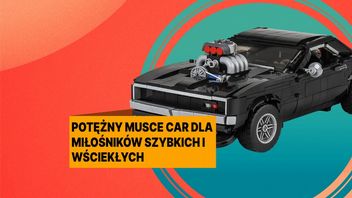 Marzysz o LEGO, ale do wypłaty jeszcze daleko? Ten klockowy muscle car jest tańszą i równie dobrą alternatywą